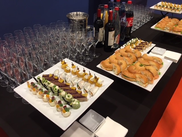 Buffet du Cocktail au Salon de la copropriété